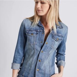 CURRENT ELLIOT The Mechanic Denim Jean Jacket 2